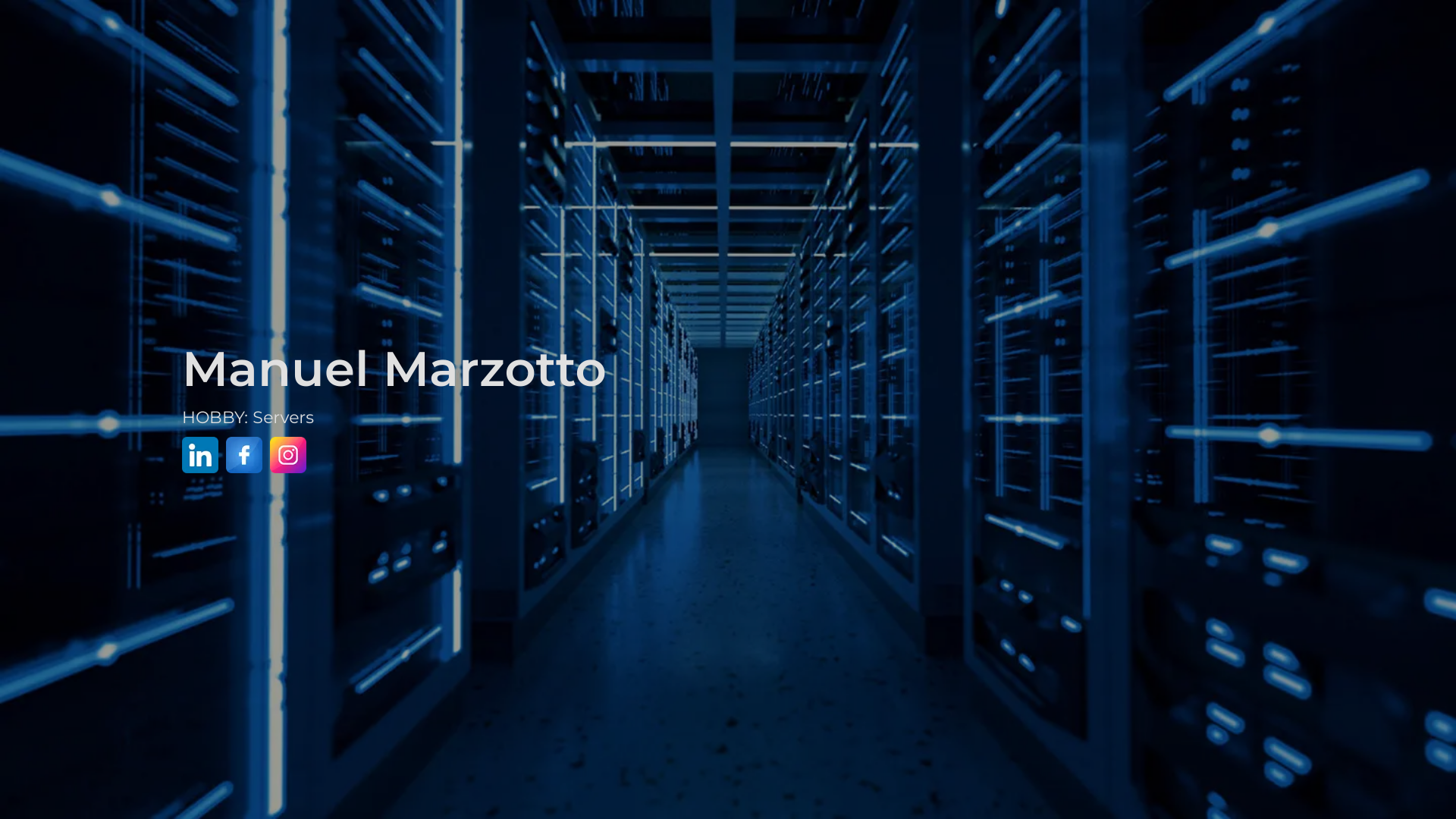 manuelmarzotto.it website thumbnail